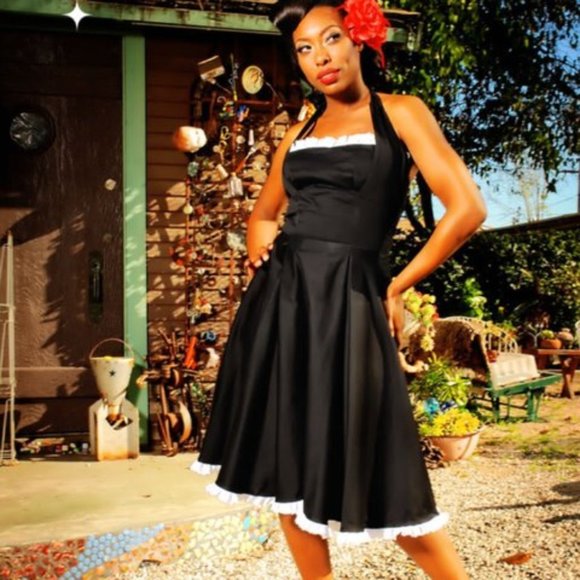 Pinup Girl Clothing Dresses & Skirts - Pinup Girl Clothing Ginger Swing Dress